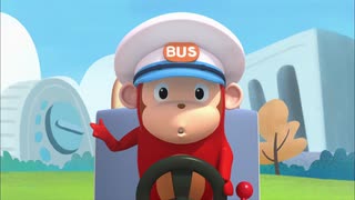 ハローココモン　シーズン１　第4話　wheels on the bus