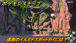 ポケモンスナップ　遺跡のイルミナスポット行くには？　＃５５　【New ポケモンスナップ】