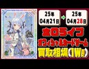 《78枚》ホロカ 買取相場(週)｜04月21日～04月28日 ＜20円以上騰落＞ #ホロライブカード #ホロライブ #エリートスパーク #さくらみこ #角巻わため #白上フブキ