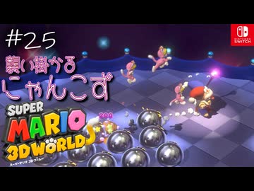 【姫猫実況25】うちの猫達は凶暴ざます【スーパーマリオ 3Dワールド】