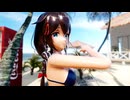 【MMD艦これ】つかさ式時雨で　水アソビ！