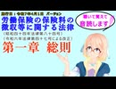 聴いて覚えて。音読します！　労働保険の保険料の徴収等に関する法律　第一章　総則　を『VOICEROID2 桜乃そら』さんが　音読します（施行日　  令和7年4月1日　バージョン）
