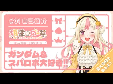 【自己紹介】本日デビュー！姫生のーむです！【新人VTuber】