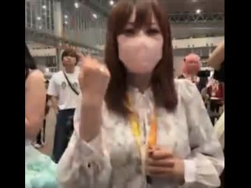 超会議ステージ見ながら勝手に『星間飛行』踊ってみた♪
