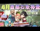 【レスレリ】4月分星導石量発表【レスレリアーナのアトリエ】