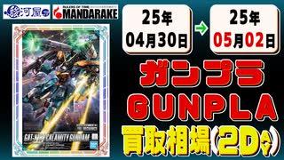 《8点》ガンプラ 買取相場｜04月30日～05月02日 ＜100円以上騰落＞ #ガンダム #プラモデル