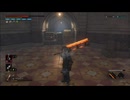 副背後の「LIES　OF　P　２周目」　ピアノ線13本