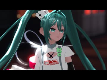 【MMD】自作レーシングミク2025でシネマ