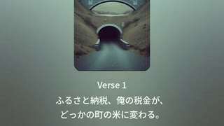 ふるさと納税でトンネル落ちそう６