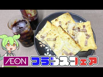 2025年イオンのフランスフェアで買った「四角い謎のおかず（498円）」