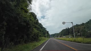 福島県南　いわき　北茨城ドライブ　53　いわき市から県北方面へ（平田村へ）国道49号線　11　マツダ２車載　2024　0907