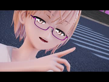 【Ray-mmd】御坂美琴が都会の中央通りでGimme×Gimme