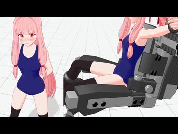 お姉ちゃんを色々拘束して眺めるだけの動画