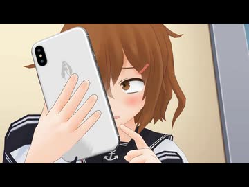 【MMD艦これ】いたずらっ子雷ちゃん、山風で遊ぶ【紳士向け】