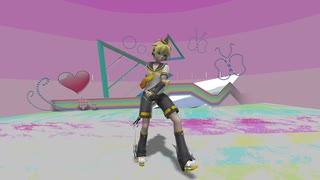 【MMD】女の子になりたい/鏡音レン