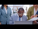 Businessman, documents and work overload in time