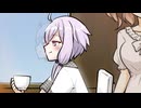 【第五回10秒動画祭】喫茶店で優雅に過ごすもカップルに遭遇するゆかりさん