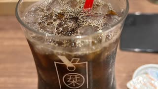 レトロプリン＆アイスコーヒー