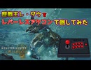 レバーレスアーケードコントローラーで歴戦王レ・ダウを倒す！【モンスターハンターワイルズ】