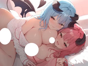 R-18 同人音声 双子パジャマサキュバスのねむねむ負け癖暗示射〇