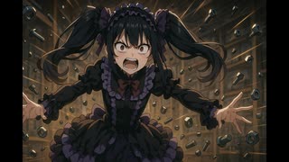 ボルト・ナットをまき散らす