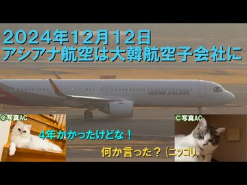 【デカすぎた統合の代償】迷航空会社列伝　アシアナ航空　最終回・統合審査編