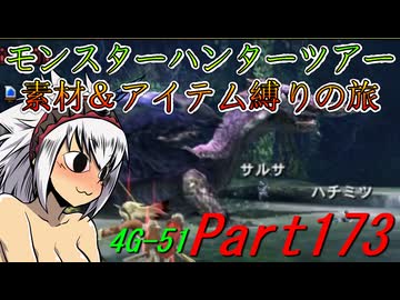 【ゆっくりモンハン】モンスターハンターツアー素材＆アイテム縛りの旅　part173【MH4G】