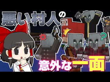 【Minecraft】【レアハンター #11】悪い村人たちの知られざる一面を知ったらもう倒せない？？？【マイクラ】【ゆっくり実況】