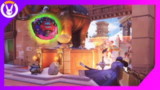 ミリしらOverwatch2 前線の真横で挟まるボール