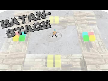 【mmd】ばたんとなるステージ / ハオ Short ver.【オリジナルミク】