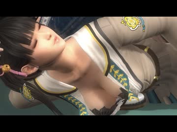 【DOA5 ryona】こはるが服を破かれロメロスペシャルされる