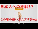 【日本人への挑戦か？】箸の使い方　がムズすぎたｗｗ　ゲーム実況