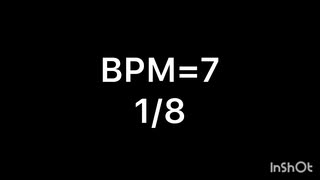 BPMと拍子だけ見てもらって音を想像してもらう曲