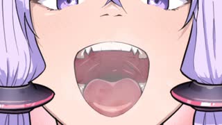 【自作絵注意】口元の牢獄【巨大娘】