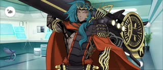 【FGO】アショカ王（マイルーム）月下。