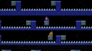 両手で半分に分かれたお爺さんをそれぞれ操作するゲーム『Ambidextro』実況プレイpart4