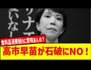 高市早苗は「食料品消費税ゼロ」提言！しかし石破はNO！なぜ食い違うのか？