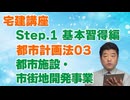 令和８年受験用[Step.1都市計画法03]都市施設・市街地開発事業