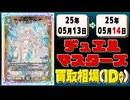 《46枚》デュエマ 買取相場｜05月13日～05月14日 ＜200円以上騰落＞ #デュエルマスターズ #邪神vs邪神
