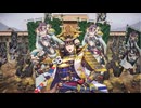【無編集英傑大戦】5枚三鱗の采配デッキVS6枚不動の障壁デッキ【百六十万石】