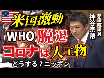 【昨日の国会】日本も、新型コロナ対策の検証をすべきだ！！【参議院議員 神谷宗幣】