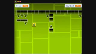 scratch geometry dash　プレイしてみた base after base all coins