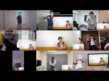 フライングゲット　踊ってみた　9窓比較