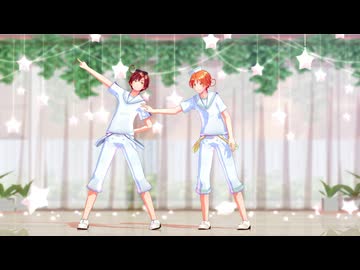 はなまるセカイ モーション配布【APヘタリアMMD】