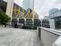 大阪　梅田　サッカー場　都心　工事中