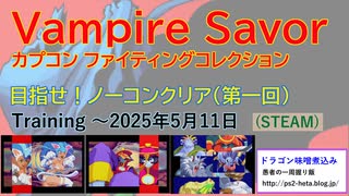ヴァンパイアセイバー 目指せ！ノーコンクリア　その1