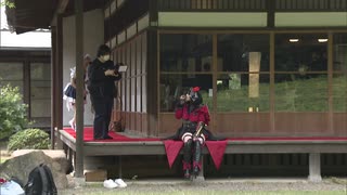 「午前３時から準備」人気アニメ「ワンピース」などのコスプレ園遊会　北九州市・旧安川邸