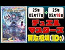 《36枚》デュエマ 買取相場(1日)｜05月17日～05月18日 ＜200円以上騰落＞ #デュエルマスターズ