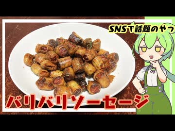 SNSでやたら流行してるやつ バリバリソーセージ【VOICEVOX】