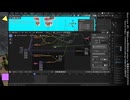 【作業工程ログ】Blenderまばたき設定